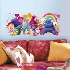 adorable trolls bedroom decor for kids