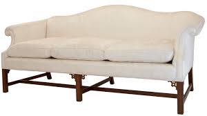 antique chippendale camelback sofa 5