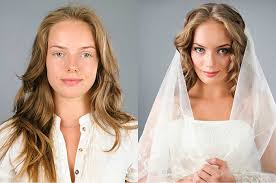 perfect bridal picture with airbrushing