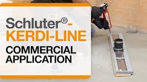 schluter kerdi line linear drain