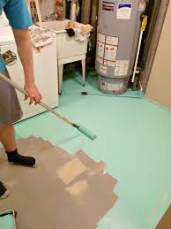 How To Paint A Concrete Floor See My
