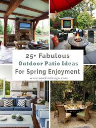 25 Fabulous Outdoor Patio Ideas To Get Ready For Spring