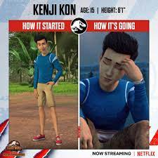 How old is kenji from camp cretaceous
