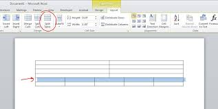 How To Insert Text Line Between Two Tables In Microsoft Word