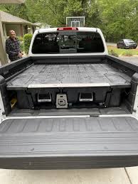 decked drawers pickup truck bed storage