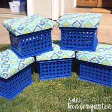 Diy furniture will cut costs to a fraction of what you would pay if you bought from an educational. Crate Seats For The Classroom One Kreative Kindergarten