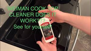 weiman cook top polish cleaner