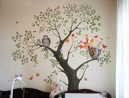 tree wall painting tree wall art