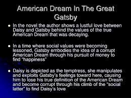 ppt the great gatsby seminar