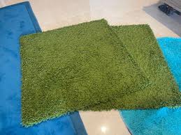 ikea hen green carpet squares