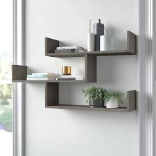Modern Wall Fixture Accent Shelf Brings