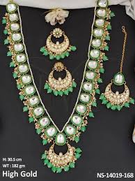 kundan jewellery designs