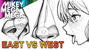 Anime ballet pose drawing step by step. How To Draw The Nose Cartoon Noses Vs Anime Youtube