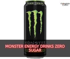 monster energy drinks zero sugar sip