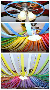 color wheel ceiling housing a forest