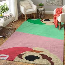 super mario bros area rug carpet for