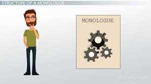 monologue definition format exle