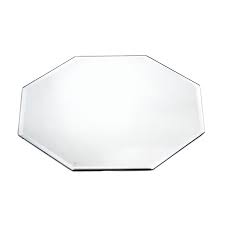 Glass Octagon Beveled Edge Mirror