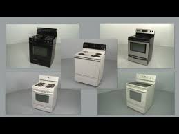 Electric Stove Disassembly Range