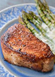 how to cook a thick cut pork chop