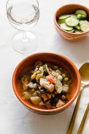 vegetarian minestrone soup for weight