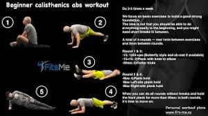 calisthenics abs workout beginner