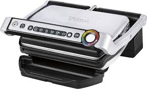 t fal optigrill grill stainless steel
