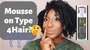 Mousse For Type 4 Hair Design Essentials A A Curl Enhancing Mousse Does It Work Washngo