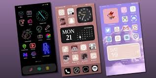 creative ios 14 home screen designs