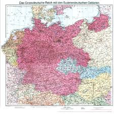 Nach der machtergreifung der nationalsozialisten 1933 griff man bei den karten wieder auf den namen «deutsches reich» zurück. Deutschland Deutsches Reich 1938 Landkartenschropp De Online Shop