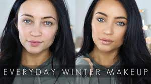 everyday winter makeup routine