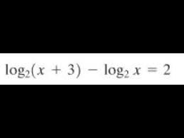 Log2 X 3 Log2 X 2 Solve For X