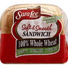 whole wheat sandwich bread 24 oz bag