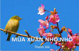 Phân tích bài thơ mùa xuân nho nhỏ của Thanh Hải | Văn mẫu - Kênh kiến thức  đời sống, thông tin mẹo vặt đời sống
