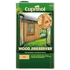 cuprinol wood preserver clear water