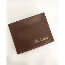 Buy Customize Brown Leather Wallet For