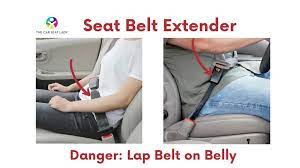 The Car Seat Ladyseat Belt Extenders