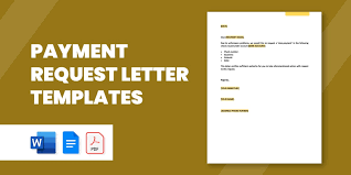 10 payment request letter templates pdf