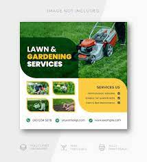 Premium Vector Lawn Care And Garden