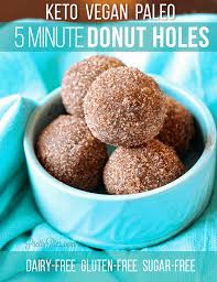 keto no bake cinnamon sugar donut holes
