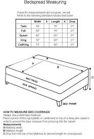 How To Measure For A Custom Bedspread Bed Spreads Quilt