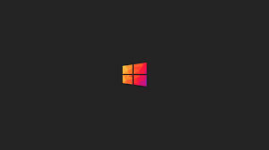 windows logo digital art hd 4k