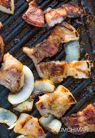 samgyeopsal grilled korean pork belly
