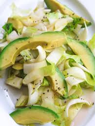 belgian endive and avocado salad