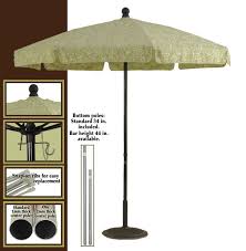 Patio Umbrella 7 1 2 Commercial
