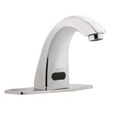 You turn this kitchen mixer tap with sensor function on and off with a slight hand movement, without touching it. Modern Silver Hindware Sensor Faucet For Bathroom Fitting An Kitchen Id 22359885062