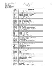 model 42i hl spare parts list pdf