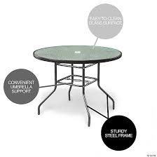 Garden Elements Outdoor Dining Table