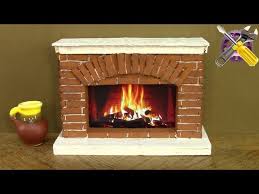 Diy Mini Fireplace With Faux Fire