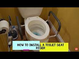 how to install a toilet seat riser